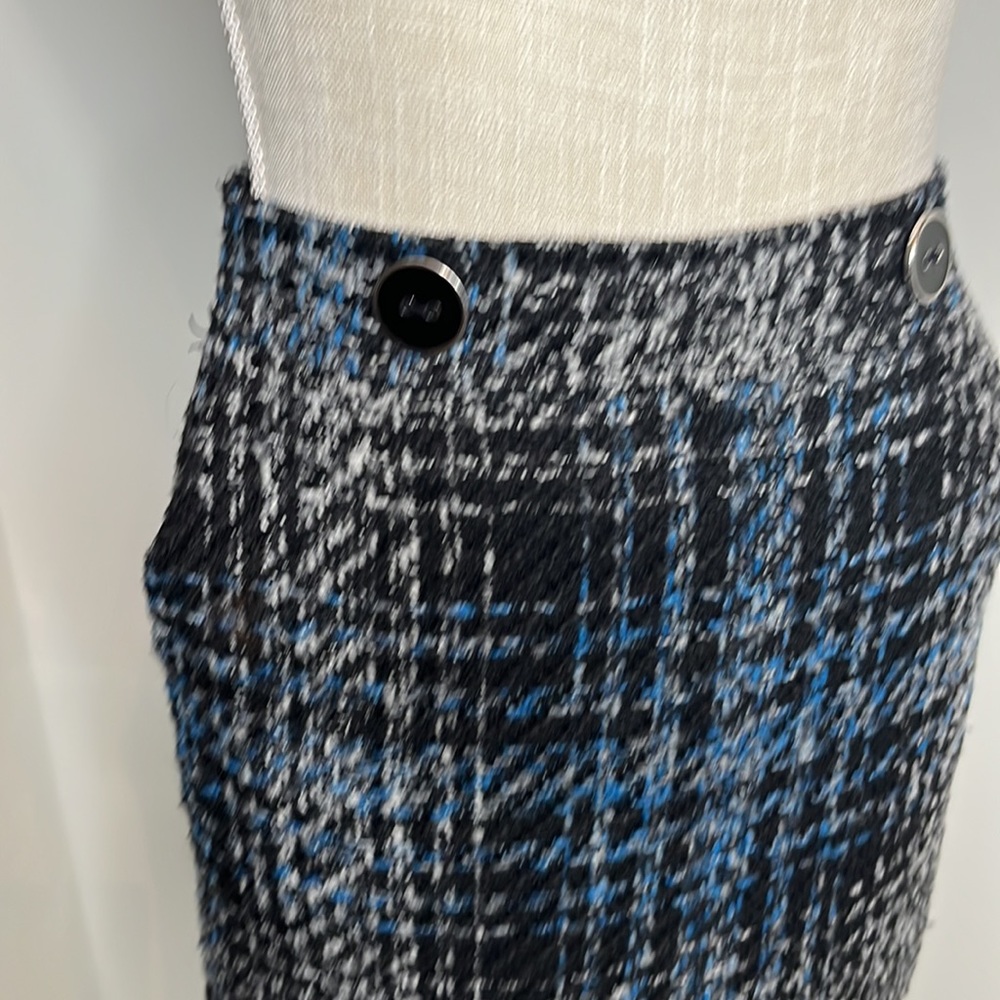 LOFT PLAID SKIRT - Picture 2 of 7
